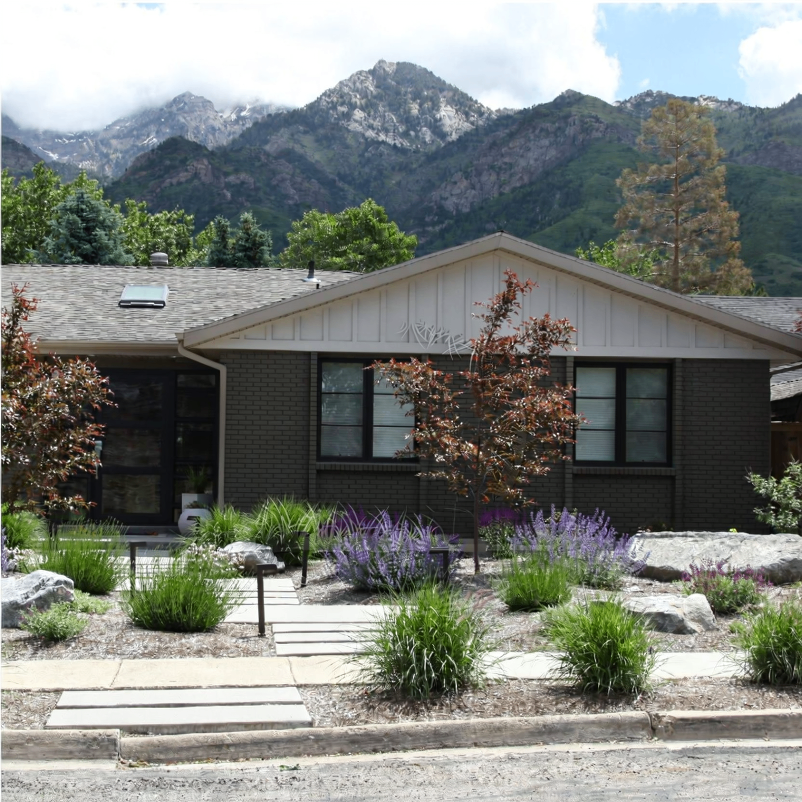 Recent parking strip transformation